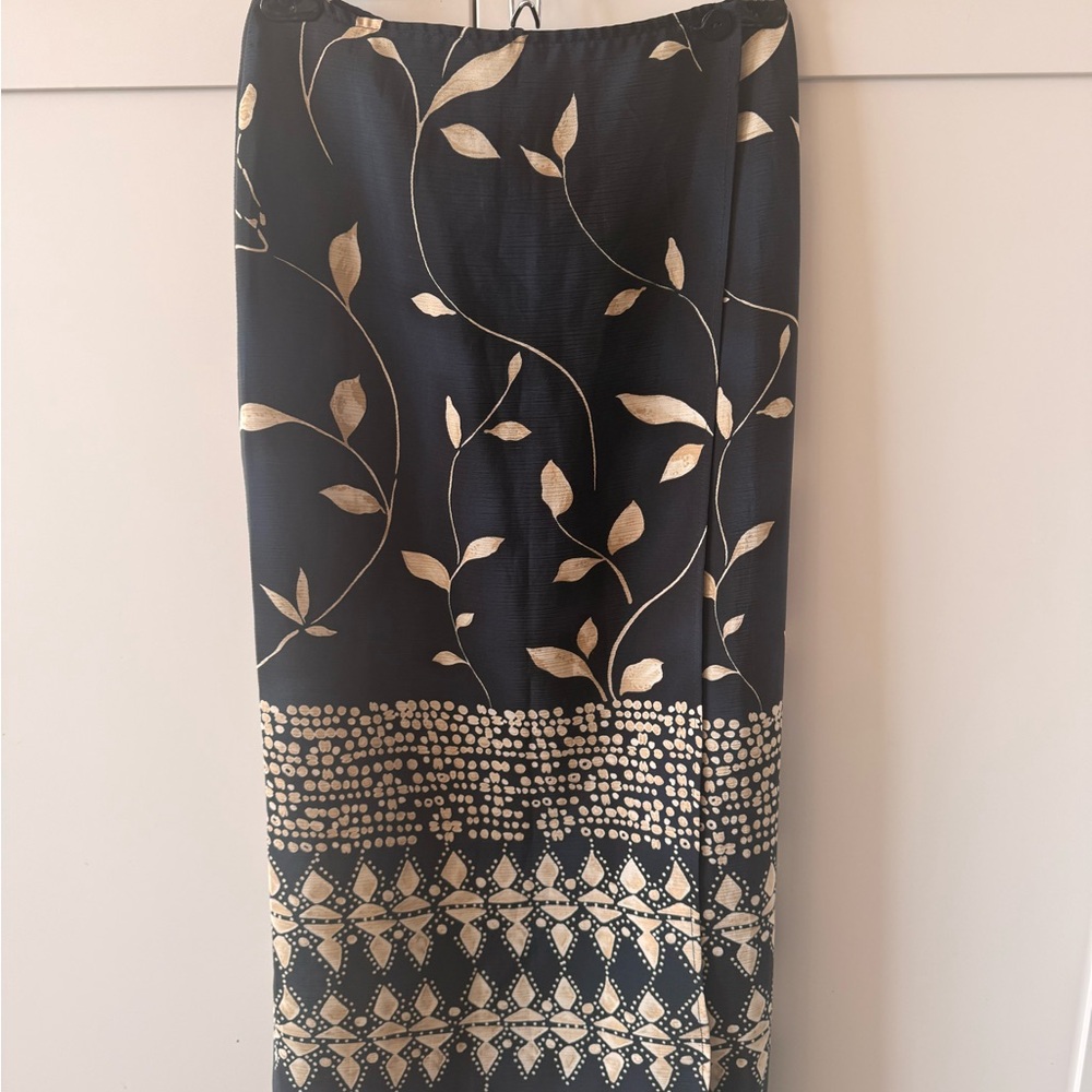 Vintage 90’s wrap maxi Skirt